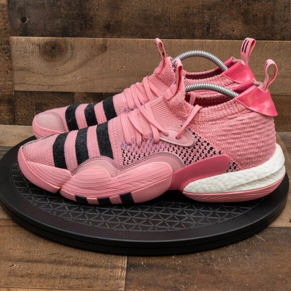 ADIDAS TRAE YOUNG 2.0 PINK TRAP HOUSE MENS ATHLETIC SHOES BASKETBALL PINK SZ 13 - Picture 5 of 9